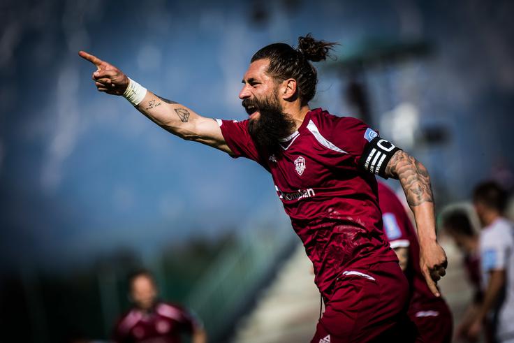 V sezoni 2018/19 je bil dolgo časa v boju za naslov najboljšega strelca Prve lige Telekom Slovenije. | Foto: Grega Valančič/Sportida