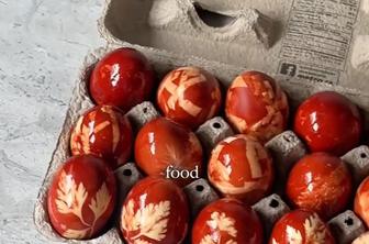 Kako letos pobarvati pirhe? Ta ideja je obnorela družbena omrežja.