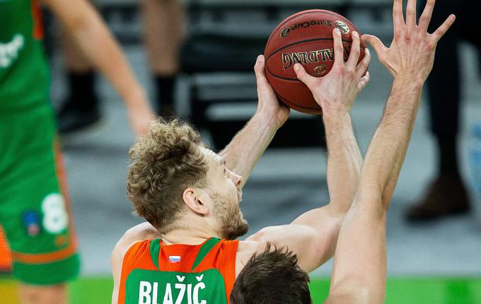 Jaka Blažič je za zmago prispeval 15 točk. | Foto: Vid Ponikvar/Sportida
