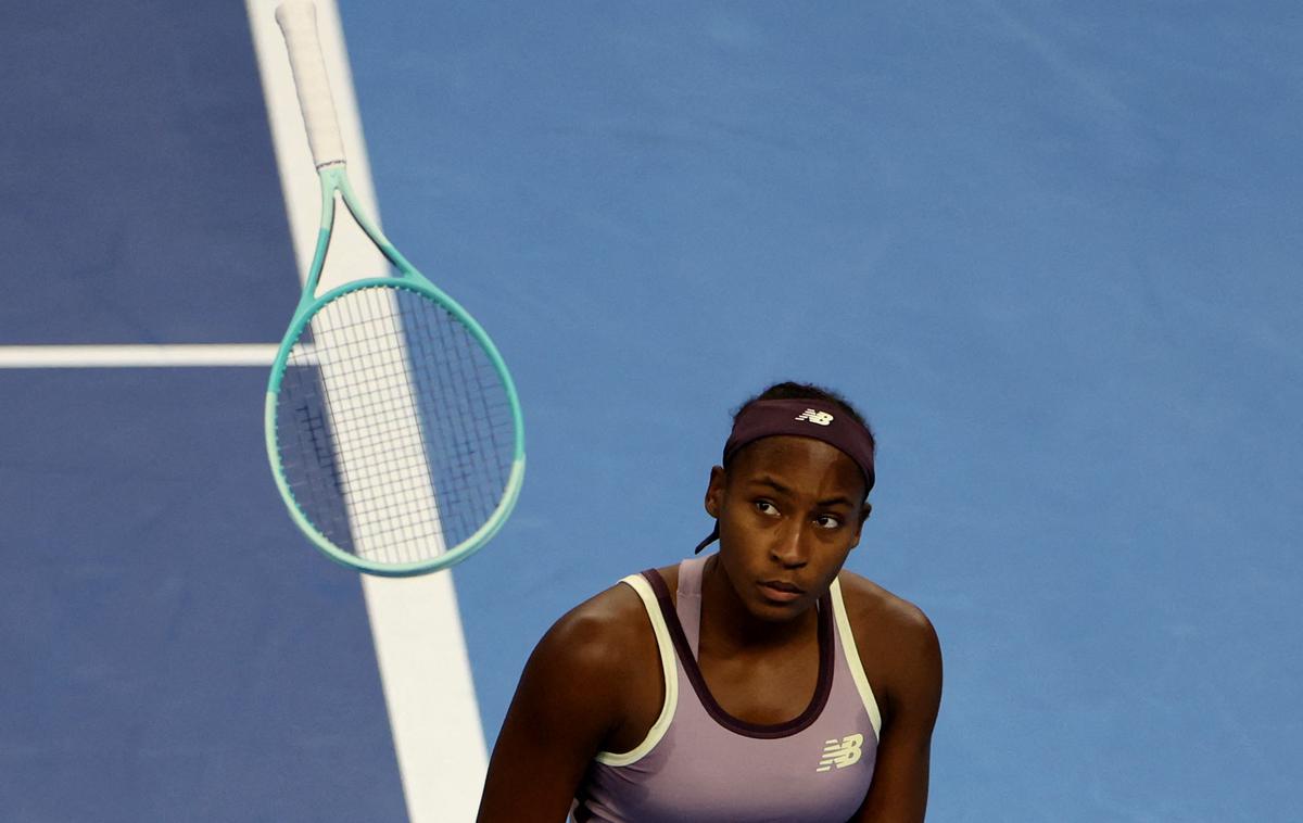 Coco Gauff | Coco Gauff se bo v polfinalu Pekinga pomerila s Španko Paulo Badoso. | Foto Reuters