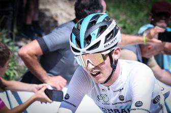 Jakob Omrzel v kraljevski etapi Avenirja do šestega mesta