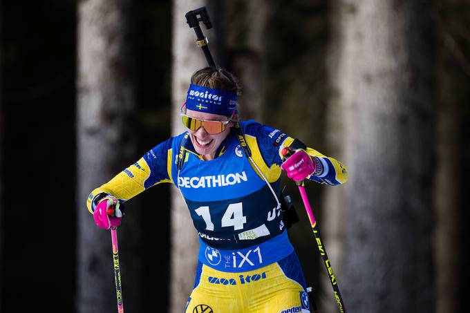 Švedska šampionka ljubi zahtevne pokljuške proge in spoštuje Anamarijo Lampič. | Foto: Grega Valančič/Sportida