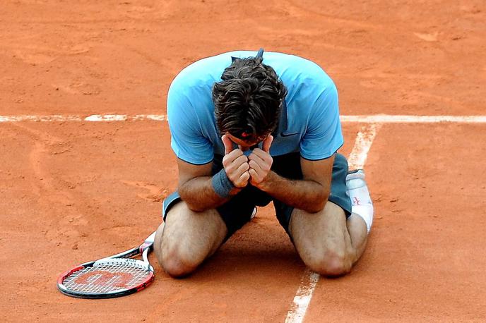 Roger Federer | Roger Federer je leta 2009 na OP Francije doživel eno najbolj čustvenih zmag v karieri. | Foto Guliverimage