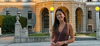 Ana Ivanović z družino obiskala Ljubljano