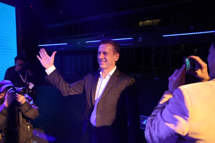 Prvak Gibanja Svoboda Robert Golob je po volitvah poudaril, da želi širok politični dogovor za prihodnji mandat. | Foto: Bojan Puhek
