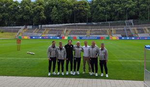 Čeferin obiskal trening slovenskih nogometašev, s Srbijo pričakuje spektakel