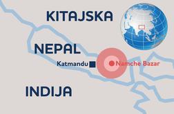 Nepal stresel nov močan potres, ljudje panični in prestrašeni (video)
