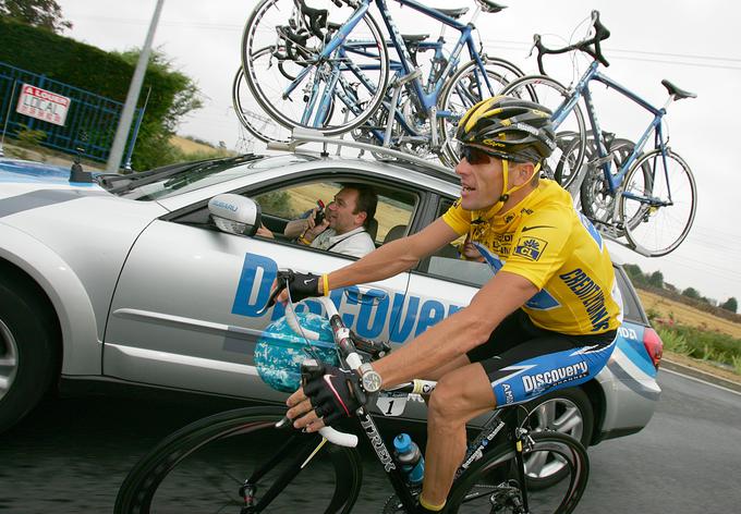 Johan Bruyneel je bil športni direktor v vseh ekipah, za katere je med letoma 1999 in 2005 kolesaril Armstrong. | Foto: Getty Images