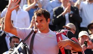 Federer: Poraz je pozabljen, saj nisem otrok