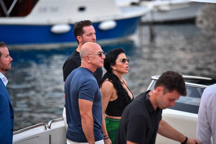Jeff Bezos in Lauren Sanchez med obiskom Dubrovnika pred dvema letoma | Foto: Guliverimage