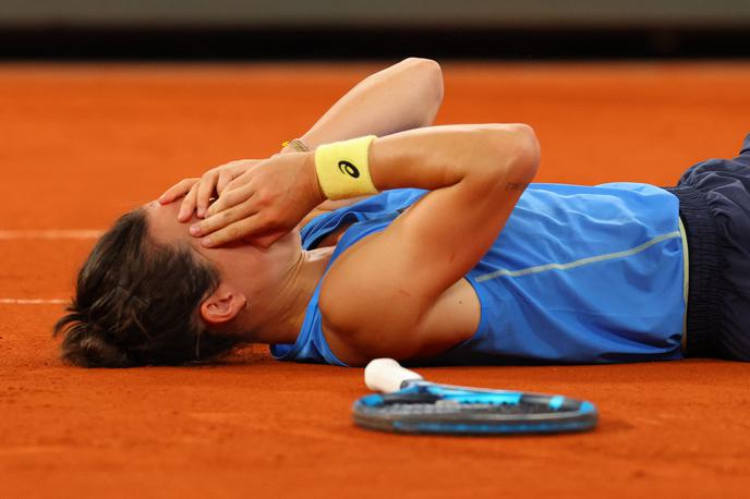 Lois Bosson | Lois Bosson se je uvrstila v polfinale OP Francije. | Foto Reuters