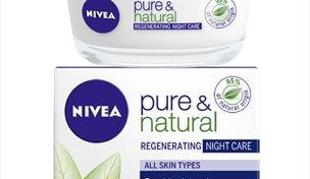 Nagrajena moč narave v Nivea pure & natural kremah za obraz