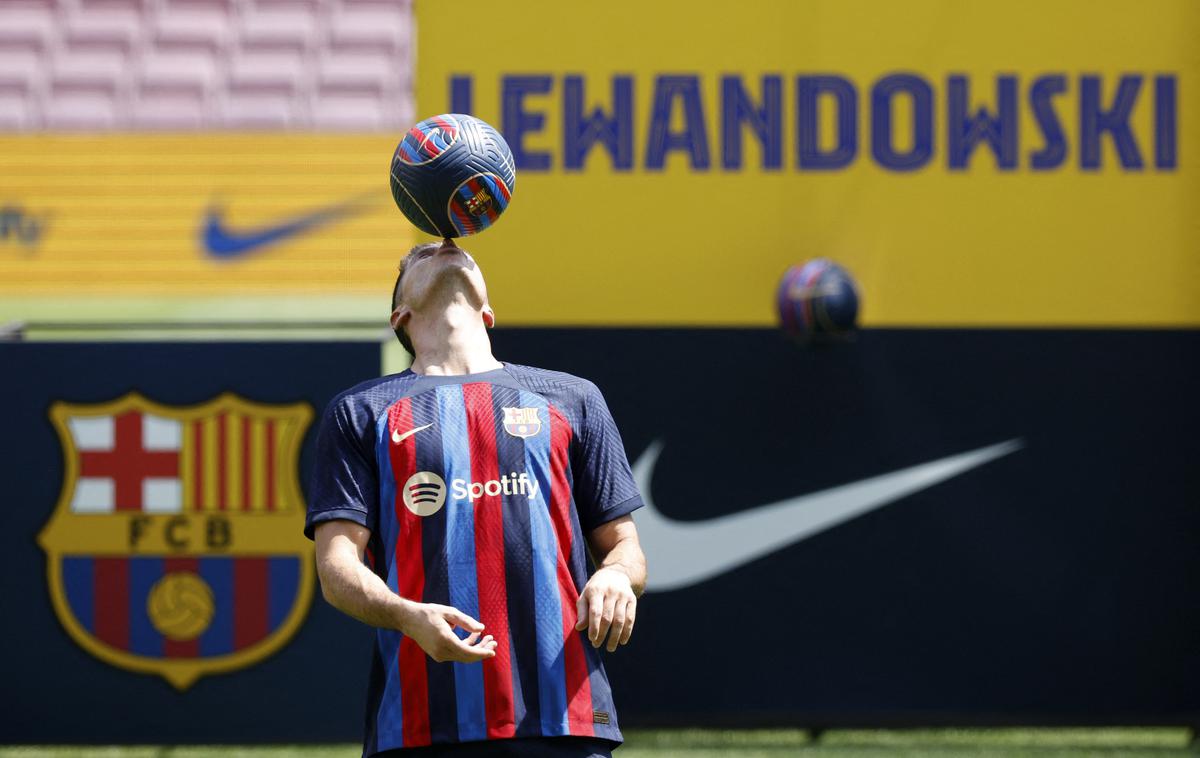 Barcelona Robert Lewandowski | Foto Reuters