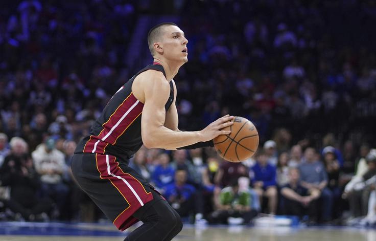 Tyler Herro je bil brez komentarja. | Foto: Guliverimage