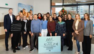 dm letošnjo donacijo Dobrodelnega petka v višini 43.002,24 evra namenil osmim humanitarnim organizacijam po vsej Sloveniji