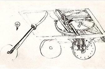 Leonardo Da Vinci je razvijal tudi avtomobil