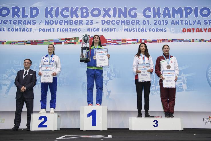 Tina Baloh je svetovno konkurenco porazila v point-fightingu. | Foto: KBZS