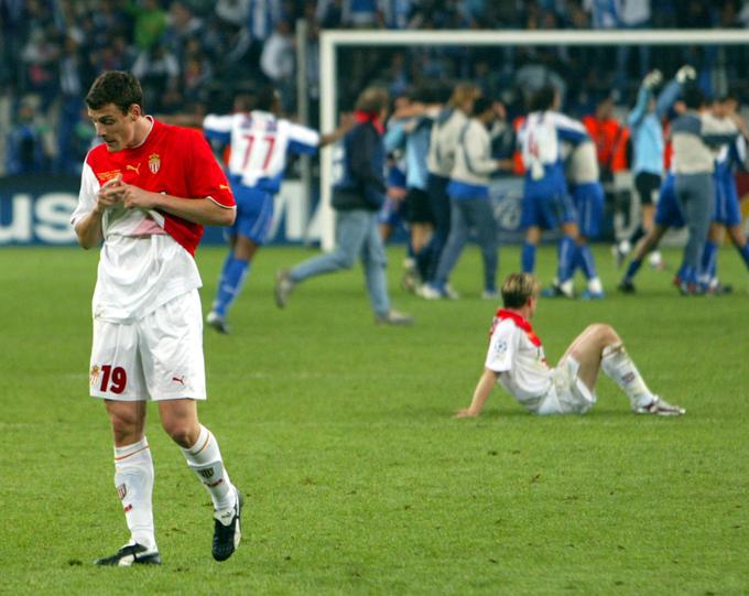 Leta 2004 je Monaco izgubil v finalu lige prvakov. | Foto: Reuters