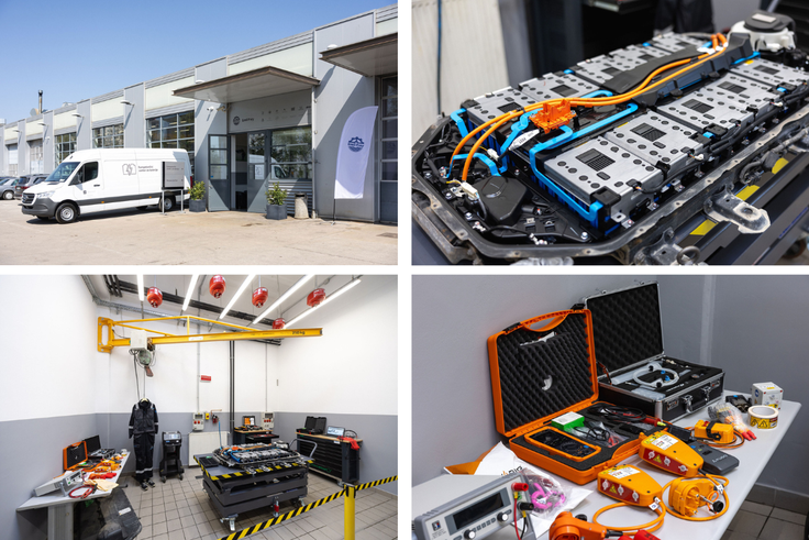 Kompetenčni center za baterije: vrhunska strokovnost, napredna tehnologija in celovita podpora za električna vozila vseh znamk | Foto: Žiga Intihar