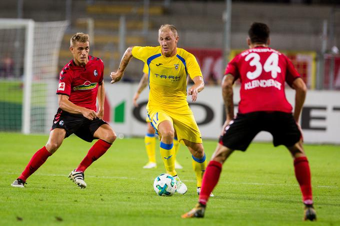 Senijad Ibričić bo tudi na povratni tekmi s Freiburgom začel dvoboj od prve minute. | Foto: Žiga Zupan/Sportida