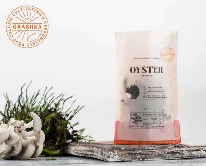 Oyster Jerky - bio dimljen bukov ostrigar. | Foto: 