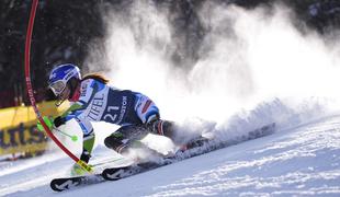 Rast od odsotnosti Shiffrin do prve zmage, Slokar pridobila 15 mest