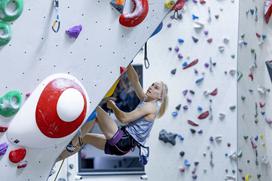 Janja Garnbret Plezalni center Slovenska Bistrica