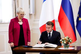 Emmanuel Macron, Nataša Pirc Musar
