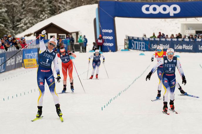Linn Svahn |  Linn Svahn je petkovi zmagi na 10 km dodala še zmago v šprintu. | Foto Guliverimage