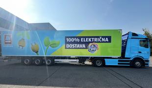 Hofer presenetil – v trgovine dostavlja s tem vozilom