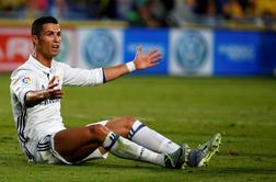Ronaldo besnel na treningu: nad Bala in Benzemaja s podplatom #video