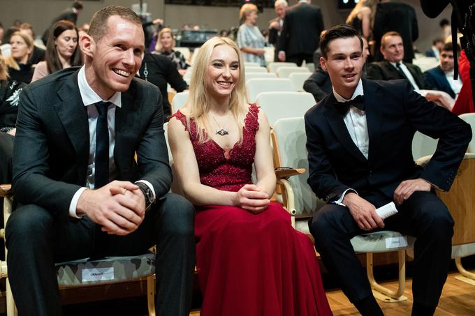 Največ glasov v izboru najboljših športnikov v letu 2019 so zbrali slovenska odbojkarska reprezentanca, Janja Garnbret in Primož Roglič. | Foto: Sportida
