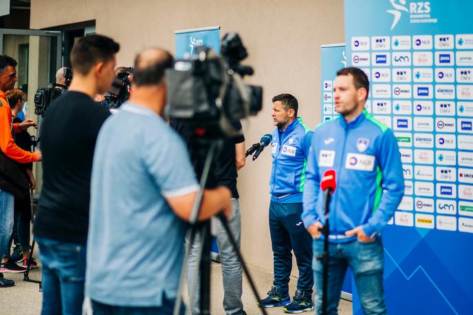 Slovenska rokometna reprezentanca, trening | Ljubomir Vranješ je po daljšem obdobju znova prišel v Slovenijo. | Foto Siniša Kanižaj/Sportida