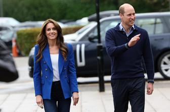 William in Kate z otroki zapustila Windsor