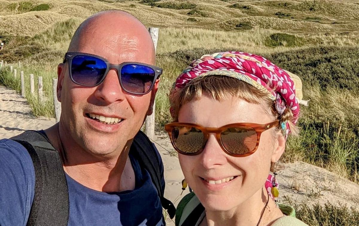 Tomaž Krajnc z ženo Sandro | Tomaž Krajnc in žena Sandra na Nizozemskem najbolj cenita odprtost družbe in neposrednost posameznikov. Pravita, da ljudje nikoli ne ovinkarijo, temveč resnico povedo neposredno v obraz. | Foto Osebni arhiv