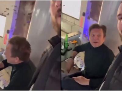 Igralec Dragan Bjelogrlić je tiktokerju iz rok izbil telefon, ko ga je ta snemal