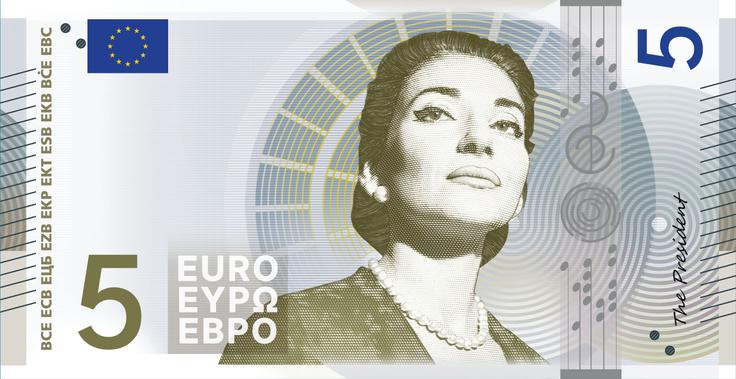 Maria Callas je bila ena najbolj slavnih in vplivnih opernih pevk 20. stoletja. | Foto: Evropska centralna banka