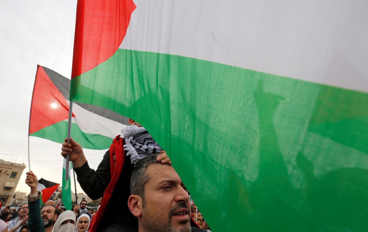 Protesti Palestincev | Foto Reuters