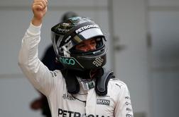Rosberg ugnal Hamiltona za "pole position" na VN Japonske