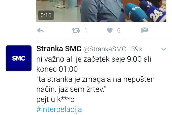 SMC skriva ime in priimek avtorja tega zapisa
