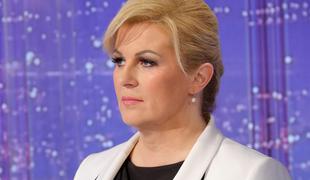 Hrvaška predsednica s pričesko, ki spominja na Jovanko Broz