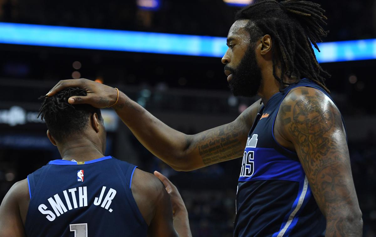 Dennis Smith jr. | Dennis Smith jr. in DeAndre Jordan že igrata za novega delodajalca. Proti Memphisu sta doživela prvi poraz. | Foto Reuters