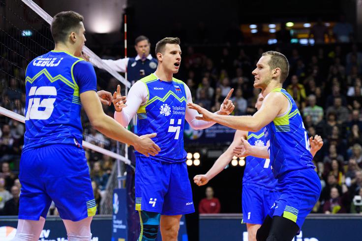 "Dokler bom sam nosil dres s slovenskim grbom, bom dal vedno vse od sebe. In to na vsakem treningu, vsaki tekmi." | Foto: CEV