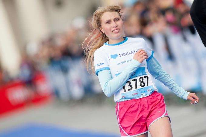 Na Ljubljanskem maratonu je tekla že kot šolarka, do prve zmage je prišla v 9. razredu in jo od takrat le redko izpustila iz rok. | Foto: Urban Urbanc/Sportida