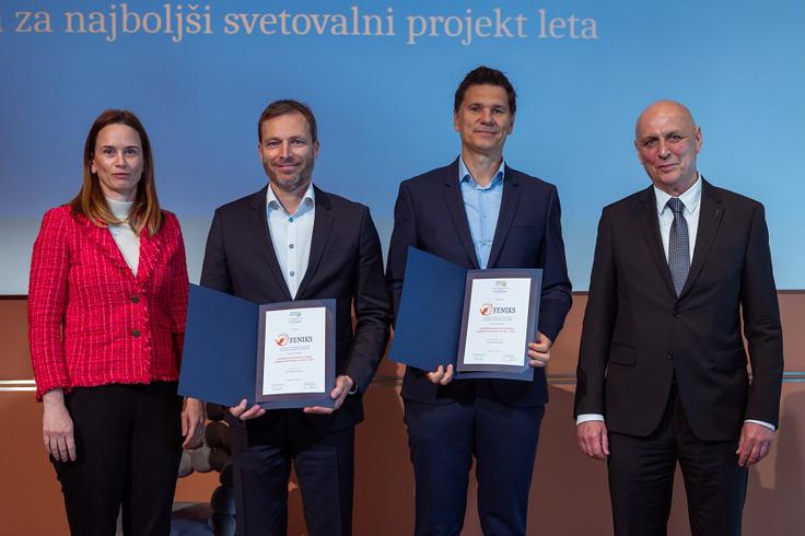 Podelitev nagrad Feniks | Foto: GZS