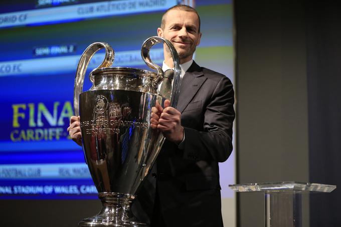 Predsednik Uefe Aleksander Čeferin pogosto poudarja, da je liga prvakov najboljši športni produkt na svetu. | Foto: Reuters