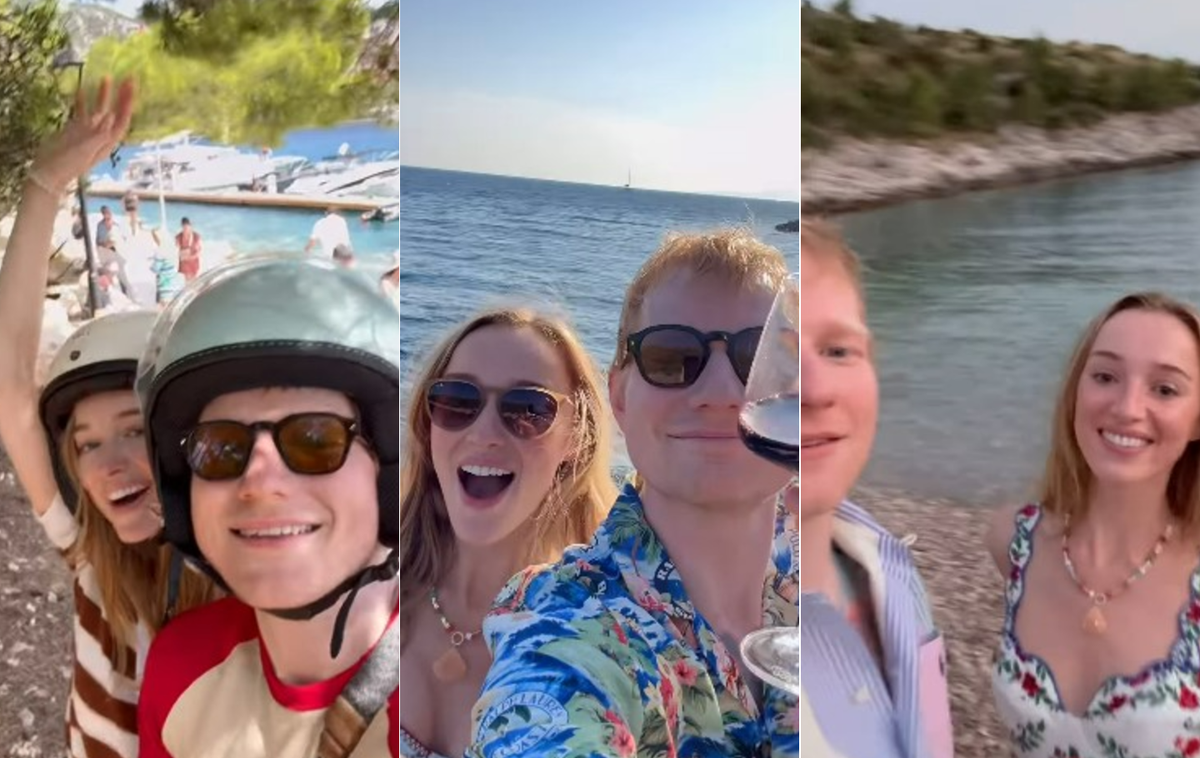 Ed Sheeran snemal na Hrvaškem | Foto Instagram/Ed Sheeran