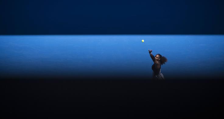 Letošnje OP Avstralije je bil pravzaprav prvi večji turnir, ko na vseh igriščih ni bilo linijskih sodnikov. | Foto: Gulliver/Getty Images