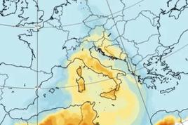 Močan jugozahodni veter bo k nam prinesel puščavski prah
