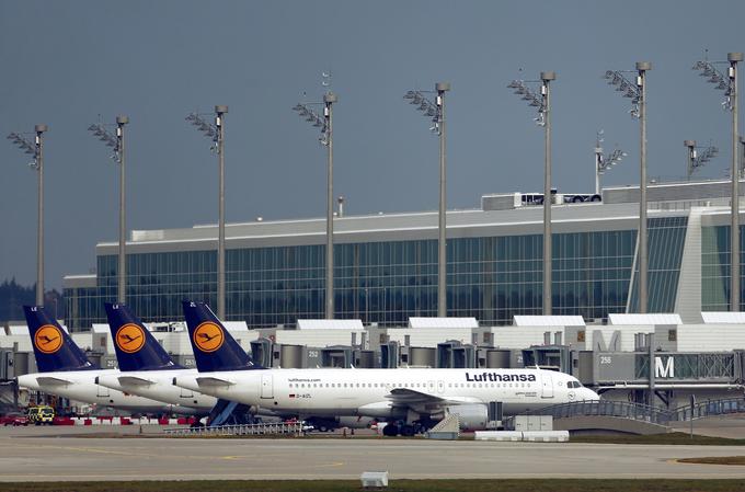 Münchensko letališče Franz Josef Strauss | Foto: Reuters